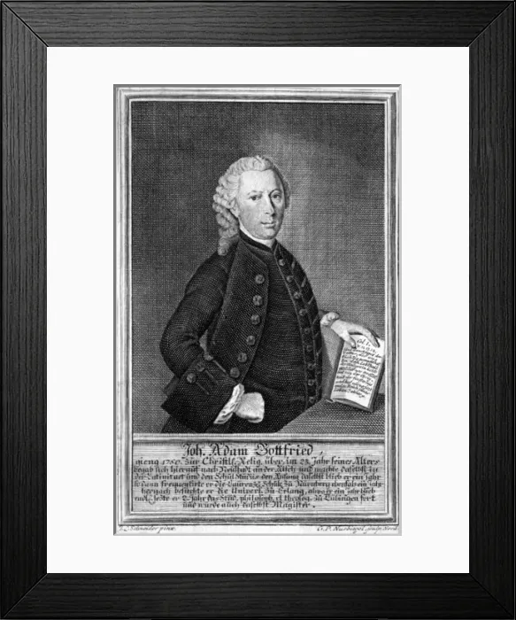 Framed Print : Johann Adam Gottfried Framed Print : Johann Adam Gottfried