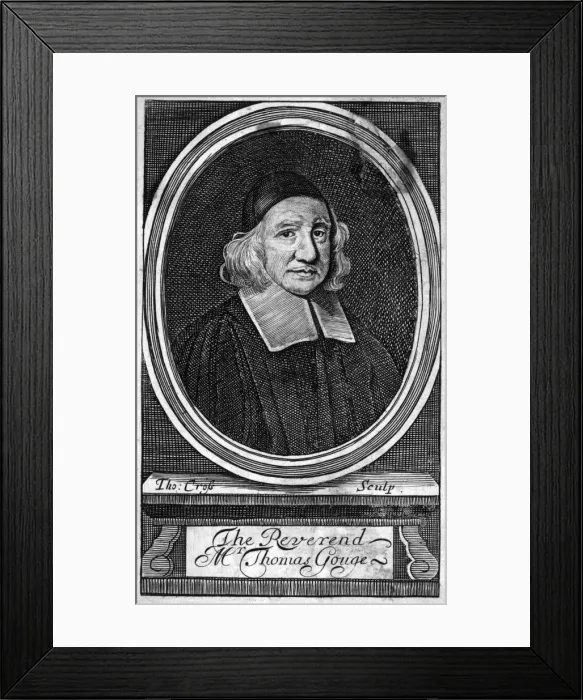 Framed Print : Thomas Gouge Framed Print : Thomas Gouge