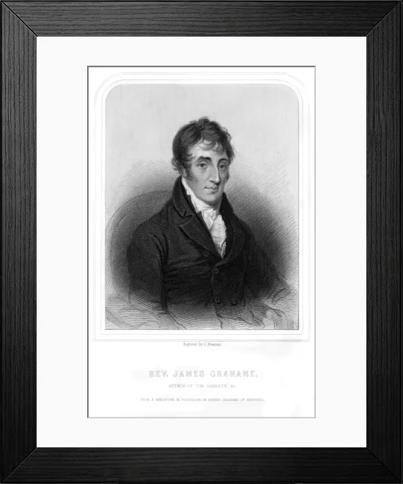 Framed Print : James Grahame Framed Print : James Grahame