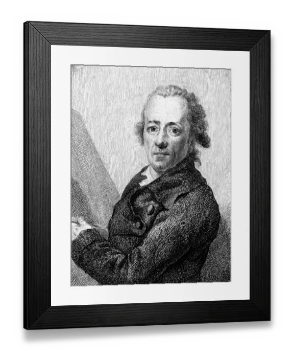 Framed Print : Anton Graff Framed Print : Anton Graff