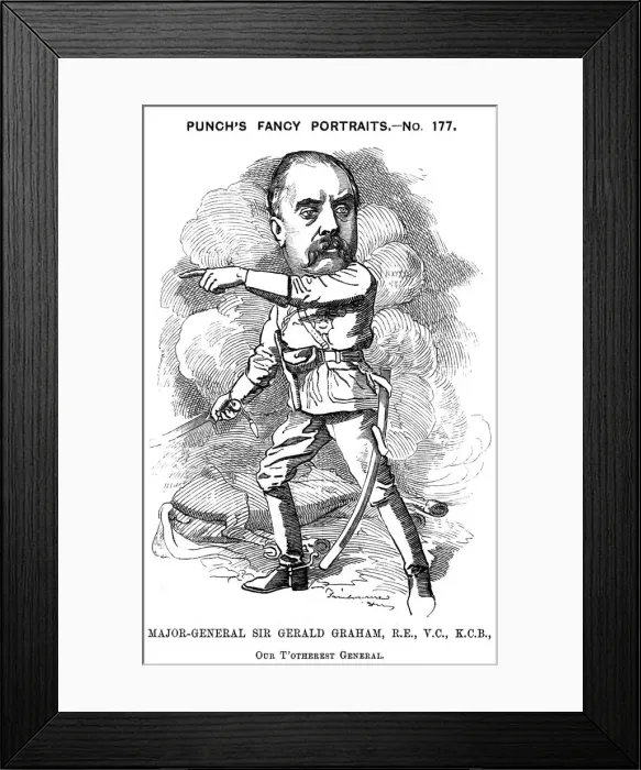 Framed Print : Sir Gerald Graham Framed Print : Sir Gerald Graham