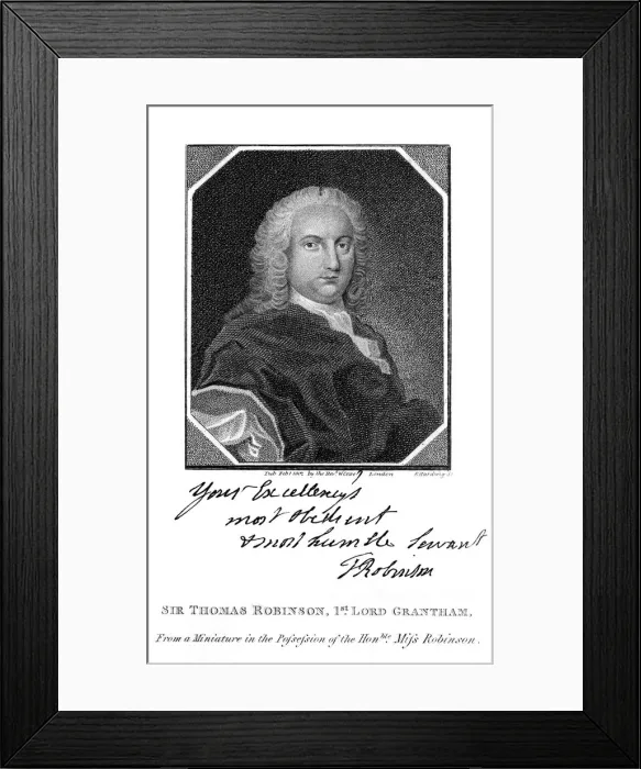 Framed Print : Thomas Baron Grantham Framed Print : Thomas Baron Grantham