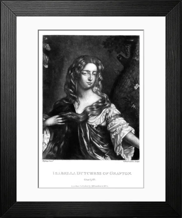 Framed Print : Isabella Duchess Grafton Framed Print : Isabella Duchess Grafton