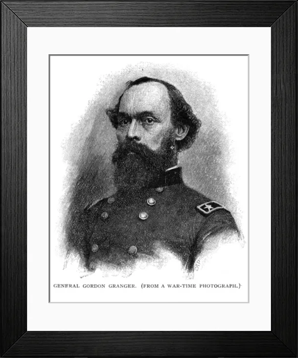 Framed Print : Gordon Granger, Soldier Framed Print : Gordon Granger, Soldier