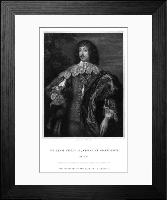 Framed Print : William Vct Grandison Framed Print : William Vct Grandison