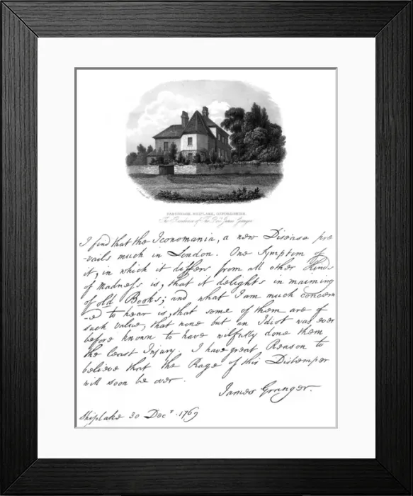 Framed Print : James Grangers Home Framed Print : James Grangers Home