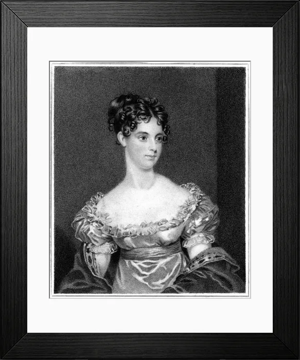 Framed Print : Charlotte Lady Grantley Framed Print : Charlotte Lady Grantley
