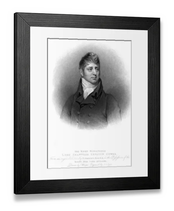 Framed Print : First Earl Granville Framed Print : First Earl Granville