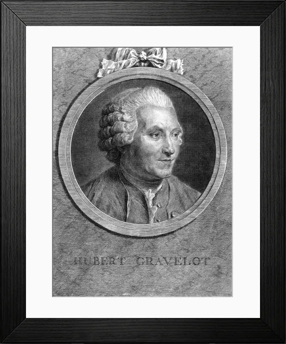 Framed Print : Hubert Fran. Gravelot Framed Print : Hubert Fran. Gravelot