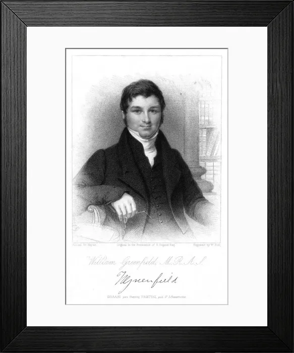 Framed Print : William Greenfield Framed Print : William Greenfield