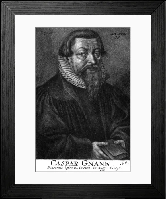 Framed Print : Caspar Gnann Framed Print : Caspar Gnann