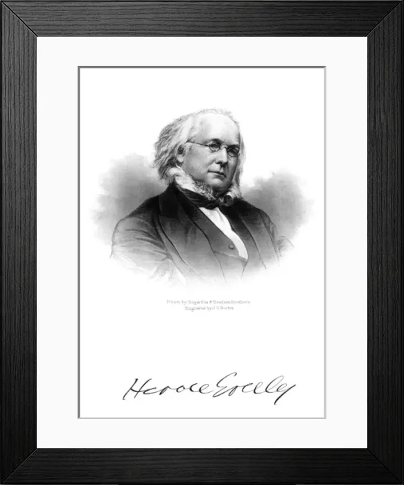 Framed Print : Greeley (Buttre) Framed Print : Greeley (Buttre)