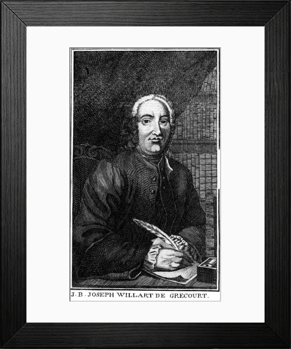 Framed Print : Jean Baptiste Grecourt Framed Print : Jean Baptiste Grecourt