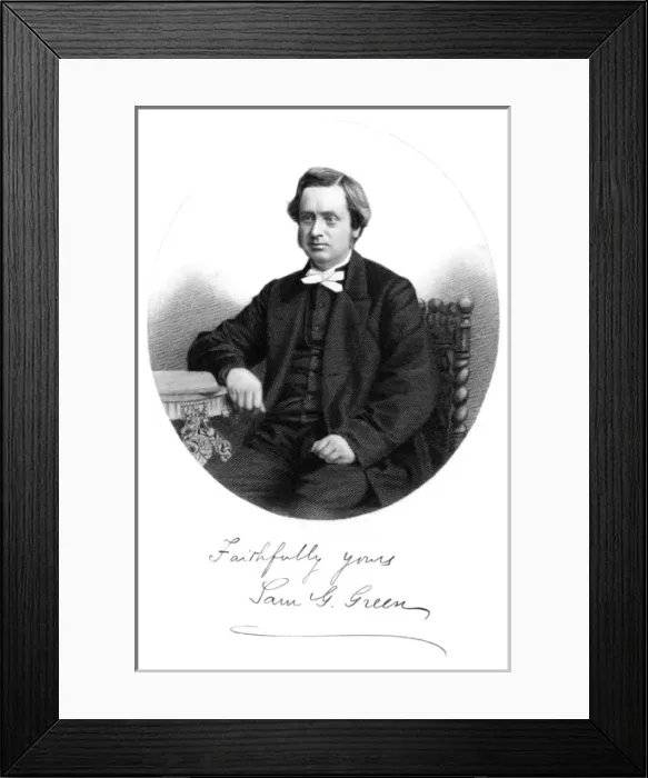 Framed Print : Samuel Gosnell Green Framed Print : Samuel Gosnell Green