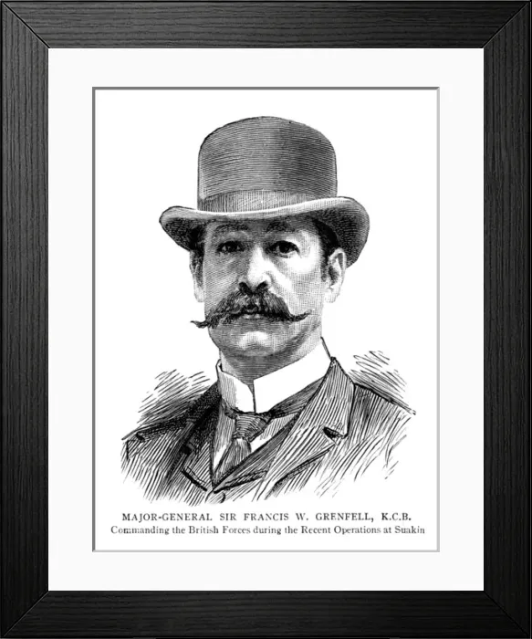 Framed Print : Francis Baron Grenfell Framed Print : Francis Baron Grenfell