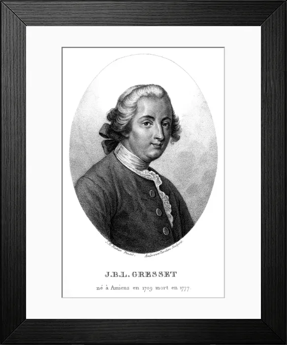 Framed Print : Jean Baptiste Gresset Framed Print : Jean Baptiste Gresset