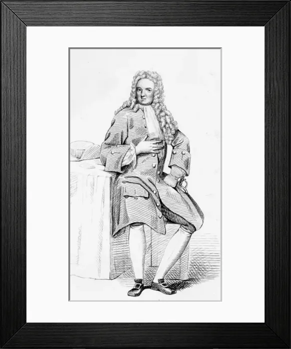 Framed Print : John Radcliffe - English physician, academic and politician Framed Print : John Radcliffe - English physician, academic and politician