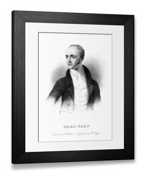 Framed Print : Charles 2nd Earl Grey Framed Print : Charles 2nd Earl Grey