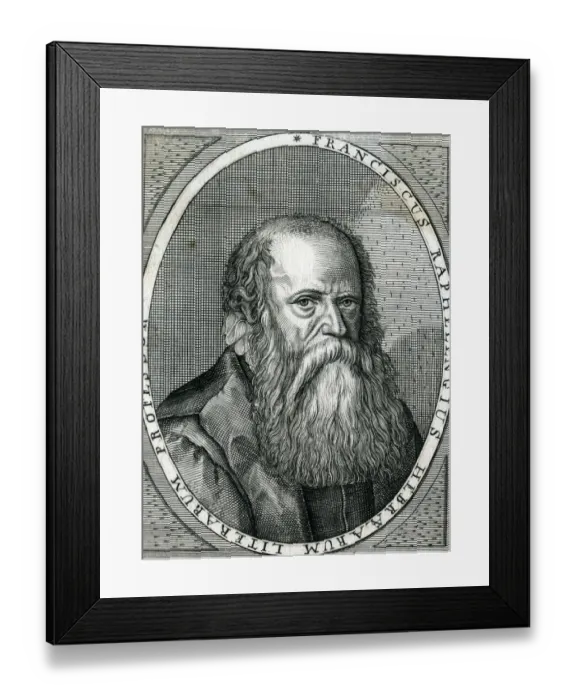 Framed Print : Franciscus Raphelengius - Dutch publicist Framed Print : Franciscus Raphelengius - Dutch publicist