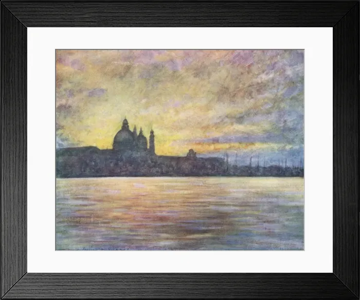 Framed Print : The Salute at sunset - Venice, Italy Framed Print : The Salute at sunset - Venice, Italy