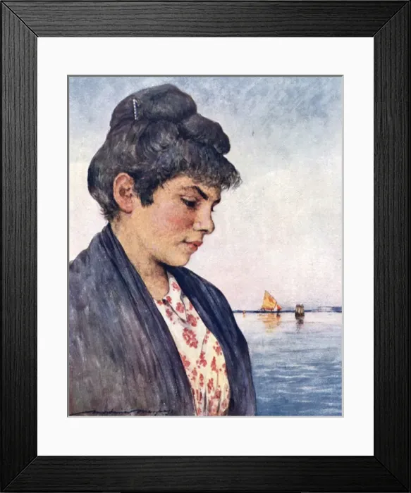 Framed Print : Francesca - Venice, Italy Framed Print : Francesca - Venice, Italy