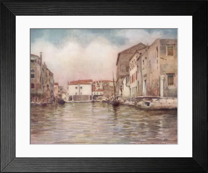 Framed Print : At Chioggia - Venice, Italy Framed Print : At Chioggia - Venice, Italy