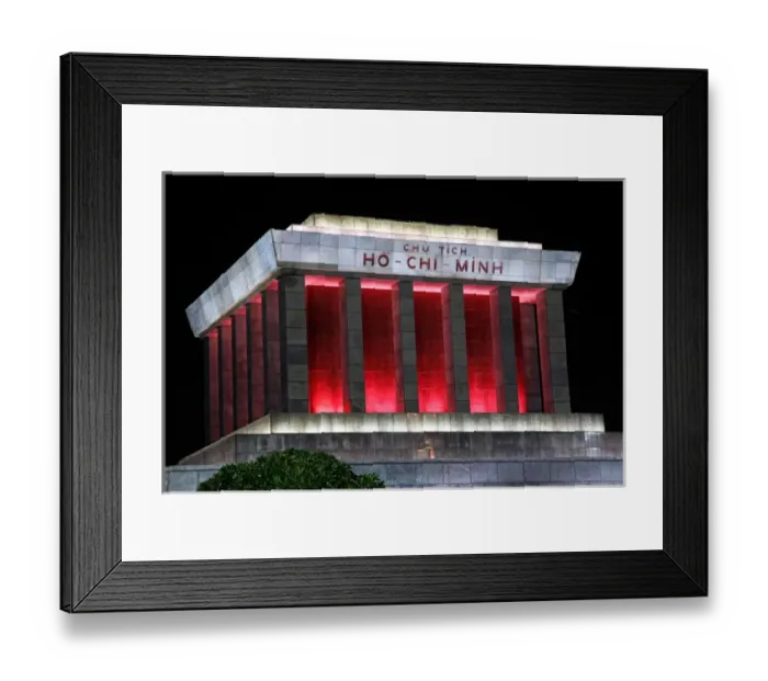 Framed Print : Mausoleum of Ho Chi Minh, Ba Dinh Square, Hanoi, Vietnam Framed Print : Mausoleum of Ho Chi Minh, Ba Dinh Square, Hanoi, Vietnam