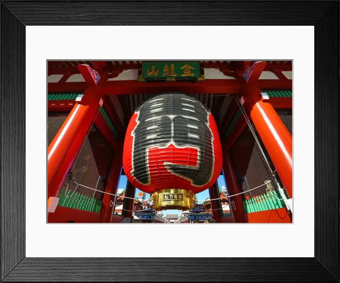 Framed Print : Giant red Japanese lantern, Senso-Ji Temple, Asakusa, Tokyo Framed Print : Giant red Japanese lantern, Senso-Ji Temple, Asakusa, Tokyo