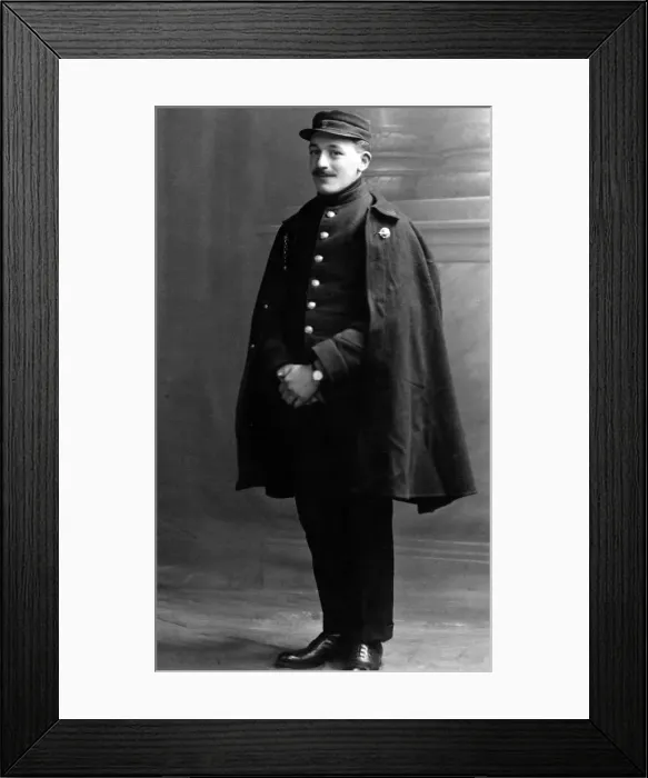 Framed Print : Studio photo of Arthur Colinet Framed Print : Studio photo of Arthur Colinet