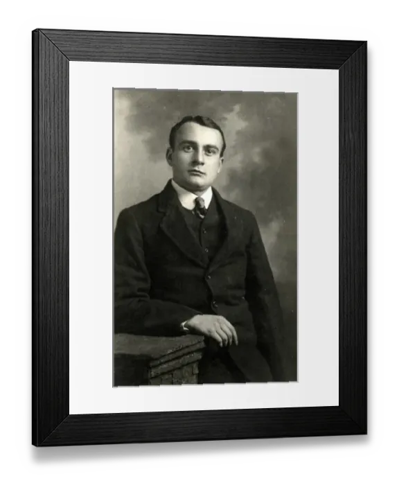 Framed Print : Studio photograph of Artieme Mettrie Framed Print : Studio photograph of Artieme Mettrie