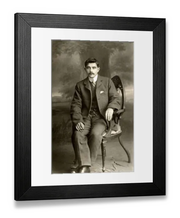 Framed Print : Studio photograph of Jules Deruwez Framed Print : Studio photograph of Jules Deruwez
