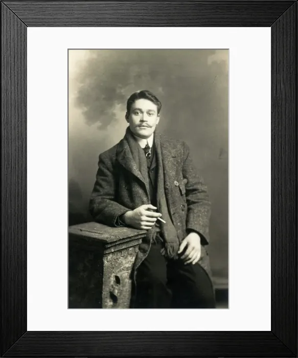 Framed Print : Studio photograph of a Belgian VAD patient Framed Print : Studio photograph of a Belgian VAD patient