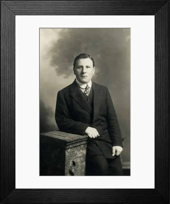 Framed Print : Studio photograph of a Belgian VAD patient Framed Print : Studio photograph of a Belgian VAD patient