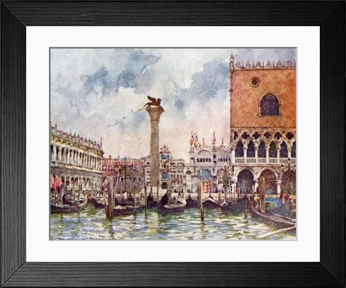 Framed Print : Piazza of St. Mark - Venice, Italy Framed Print : Piazza of St. Mark - Venice, Italy