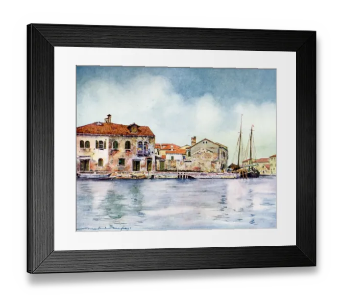 Framed Print : Giudecca - Venice, Italy Framed Print : Giudecca - Venice, Italy