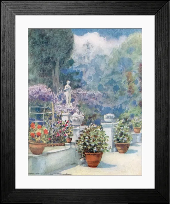 Framed Print : Mrs. Edens Garden in Venice - Venice, Italy Framed Print : Mrs. Edens Garden in Venice - Venice, Italy