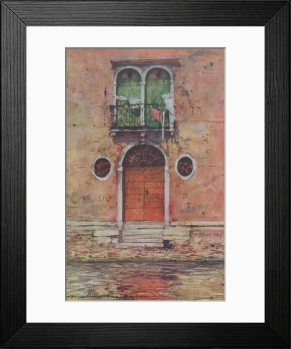 Framed Print : A pink palace - Venice, Italy Framed Print : A pink palace - Venice, Italy