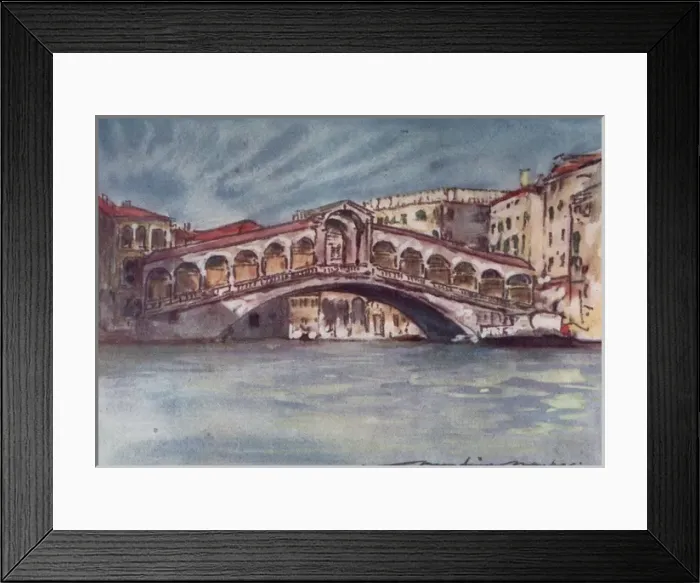 Framed Print : The Rialto - Venice, Italy Framed Print : The Rialto - Venice, Italy
