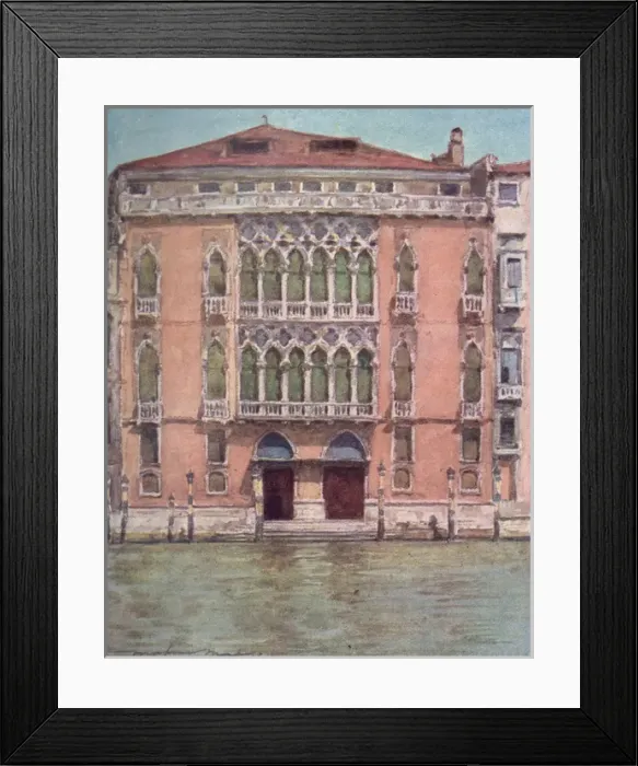 Framed Print : Palazzo Pisani - Venice, Italy Framed Print : Palazzo Pisani - Venice, Italy