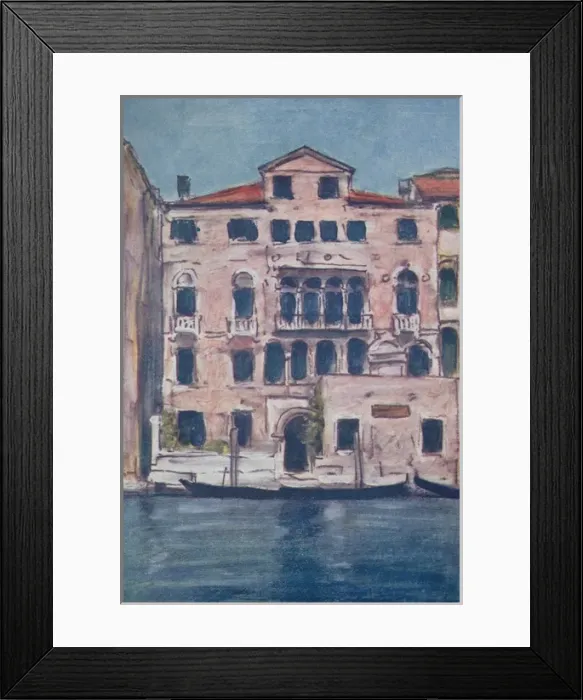 Framed Print : Palazzo Mengaldo - Venice, Italy Framed Print : Palazzo Mengaldo - Venice, Italy