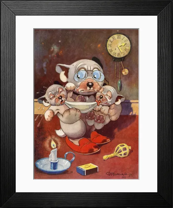 Framed Print : Bonzo Date: 1927 Framed Print : Bonzo Date: 1927