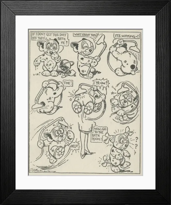 Framed Print : Bonzo Date: 1927 Framed Print : Bonzo Date: 1927