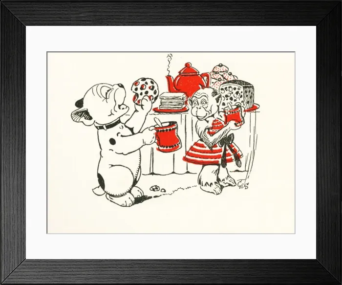 Framed Print : Bonzo Date: 1947 Framed Print : Bonzo Date: 1947