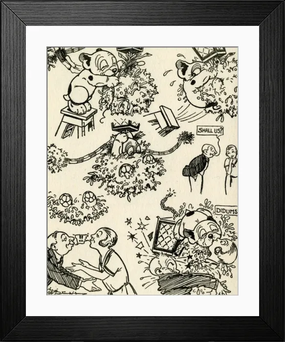 Framed Print : Bonzo Date: 1927 Framed Print : Bonzo Date: 1927