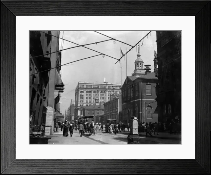Framed Print : Chestnut st, Philadelphia Framed Print : Chestnut st, Philadelphia