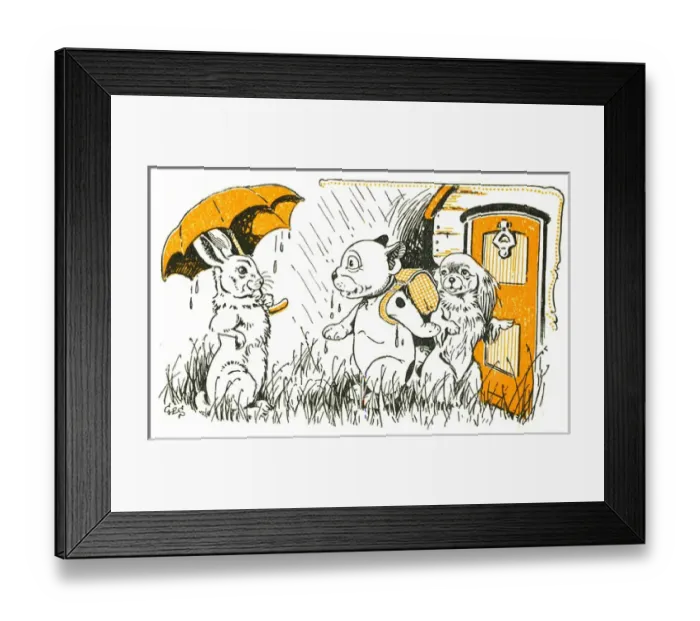 Framed Print : Bonzo Date: 1947 Framed Print : Bonzo Date: 1947