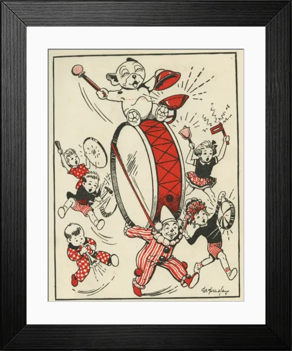 Framed Print : Bonzo Date: 1947 Framed Print : Bonzo Date: 1947