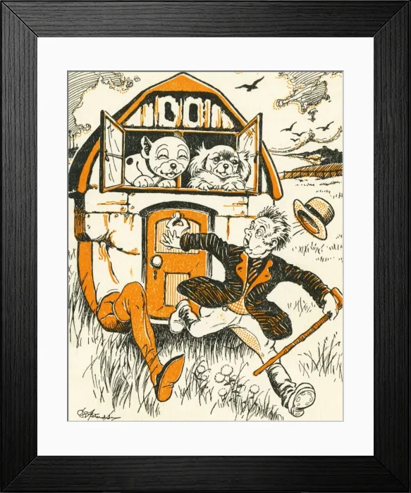 Framed Print : Bonzo. Benzo Date: 1947 Framed Print : Bonzo. Benzo Date: 1947