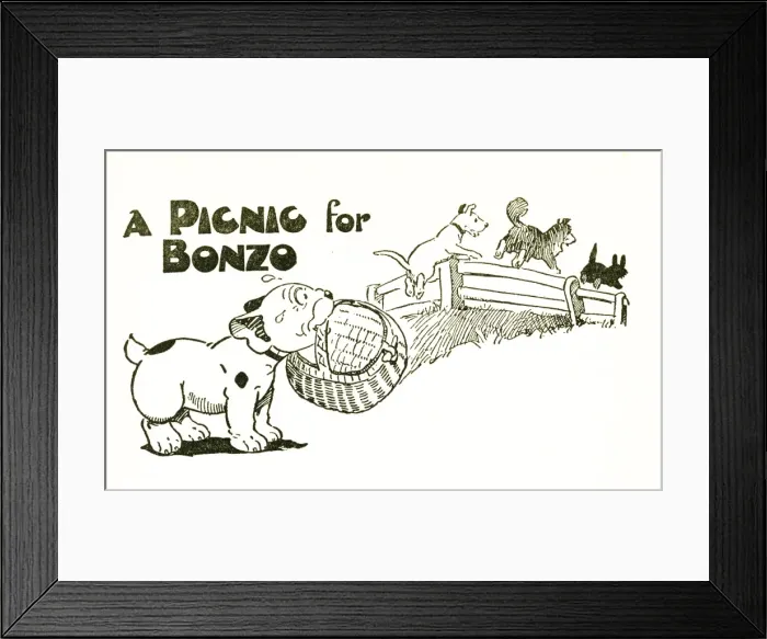 Framed Print : Bonzo Date: 1938 Framed Print : Bonzo Date: 1938