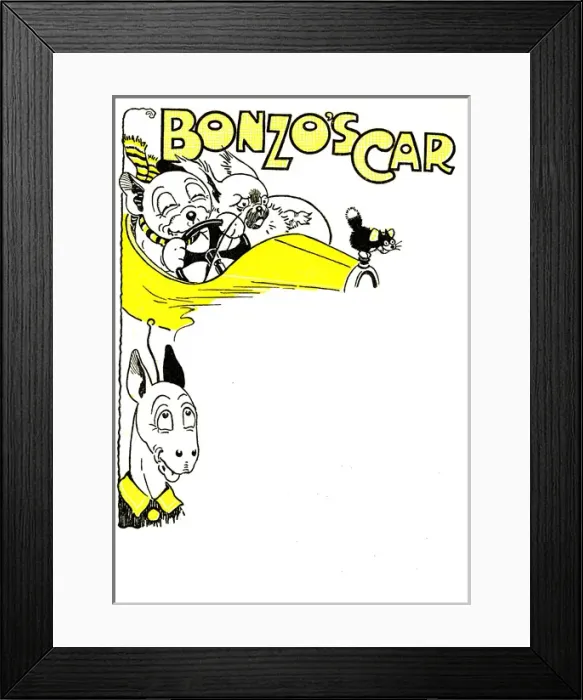 Framed Print : Bonzo Date: 1938 Framed Print : Bonzo Date: 1938